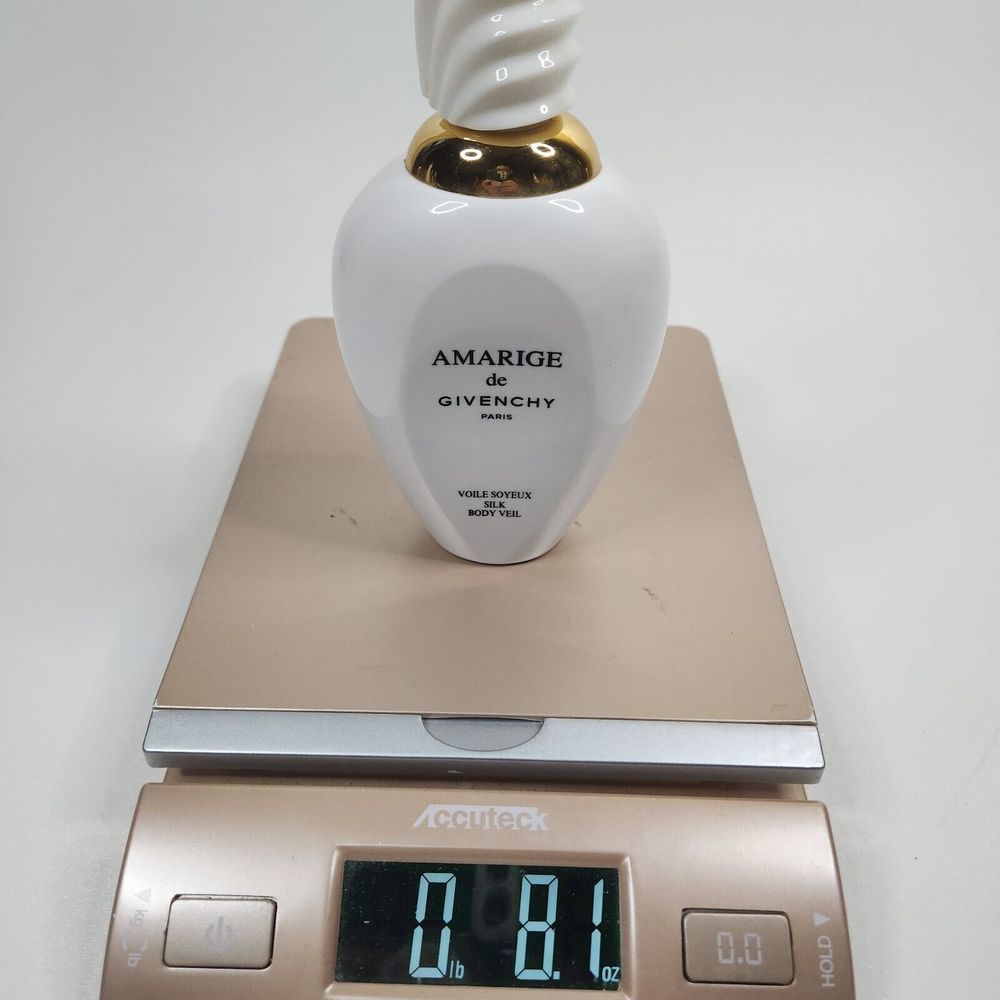 Amarige de Givenchy Paris Silk Body Veil 200ml Discontinued 90% Full - Picture 4 of 5